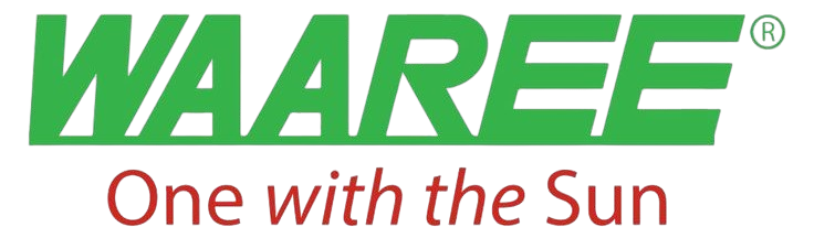 Waaree - One with the Sun logo